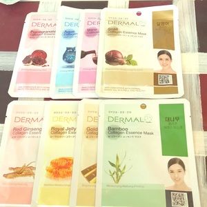 A bundle of 8 face masks